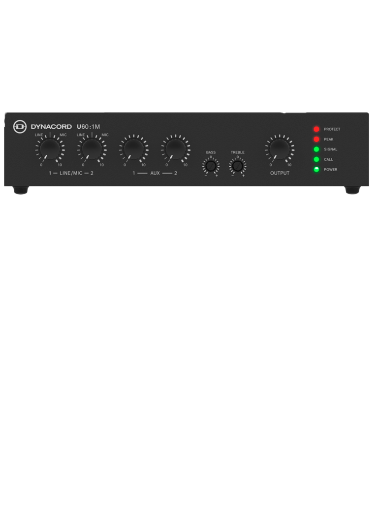 BOSCH M_U601MUS - Amplificador Mixer 60W / 1 Canal / US