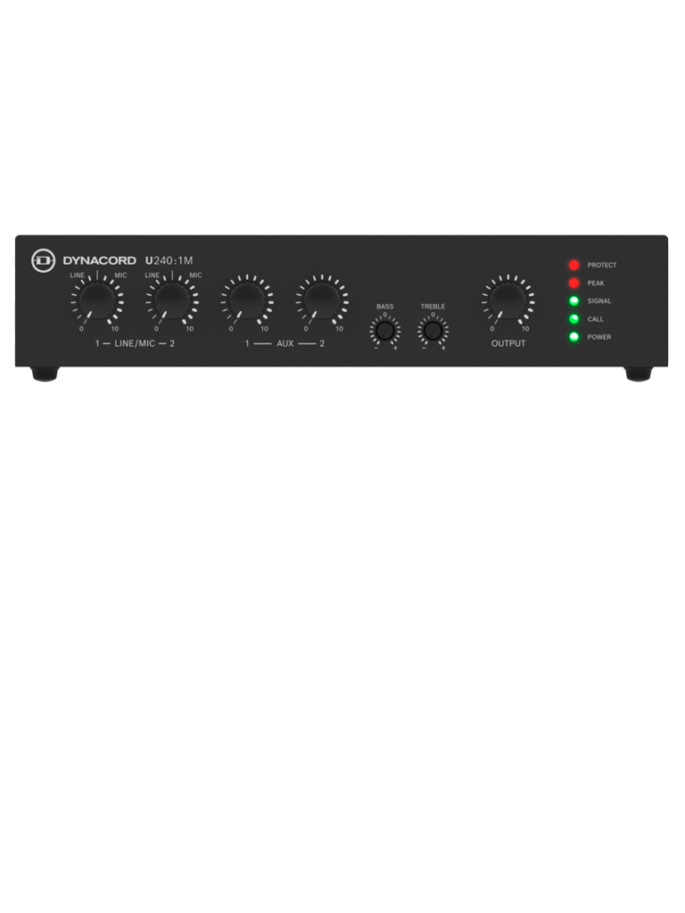 BOSCH M_U2401MUS - Amplificador Mixer 240W / 1 Canal / US