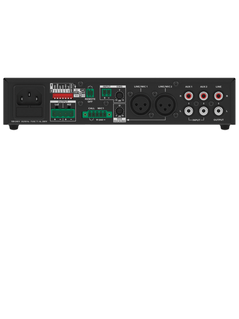 BOSCH M_U2401MUS - Amplificador Mixer 240W / 1 Canal / US