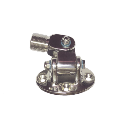 Montaje de acero inoxidable ovalado con rosca estándar 1" x 14 hilos