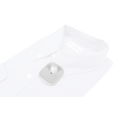 Paquete de 100 Tags RF Para Ropa Color Gris Claro
