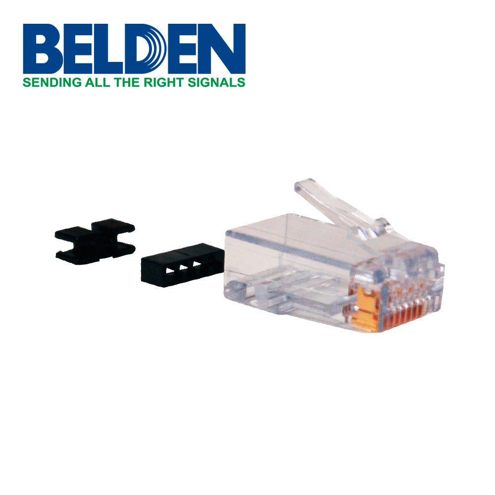 CONECTOR PLUG RJ45 BELDEN CAPFCU-B25 CAT6/CAT6A PAQ25