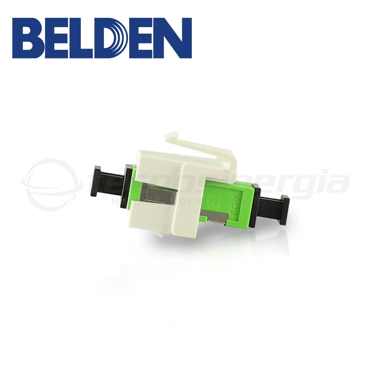MÓDULO DE FIBRA AX105374-EW BELDEN KEYCONNECT SC APC SIMPLEX (VERDE)