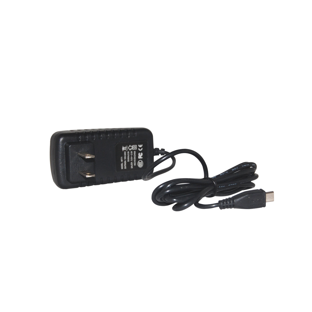 TRANSFORMADOR GENERICO PUERTO MICRO USB DE 5VDC A 2.1A COMPATIBLE CON TERMOMETRO K3