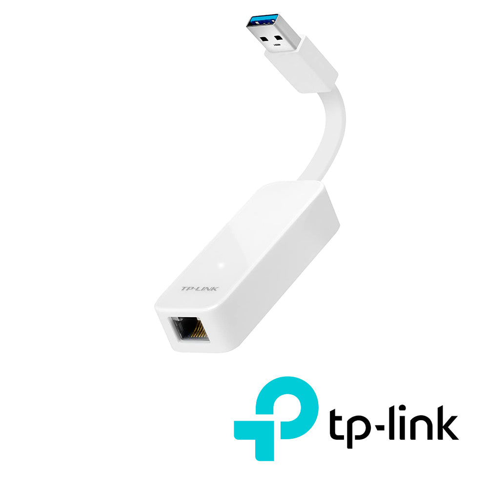 ADAPTADOR USB 3.0 A RJ45 TP-LINK UE300 VELOCIDAD 10/100/1 000 MBPS / COMPATIBLE CON WINDOWS 10/8.1/8/7/VISTA/XP / MAC OS 10.6-10.14 / CHROME OS / LINUX OS