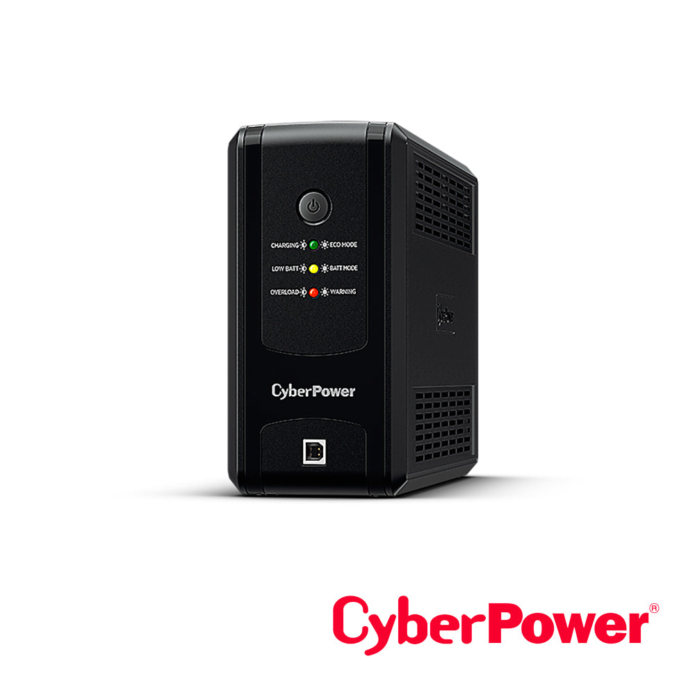 NO BREAK UPS TIPO TORRE UT1000GU CYBERPOWER 1000VA/500W 4 CONTACTOS CON RESPALDO-SUPRESION DE PICOS / 4 CONTACTOS CON SUPRESOR DE PICOS TECNOLOGIA AVR / LINEA INTERACTIVA /GREEN POWER / PUERTO USB