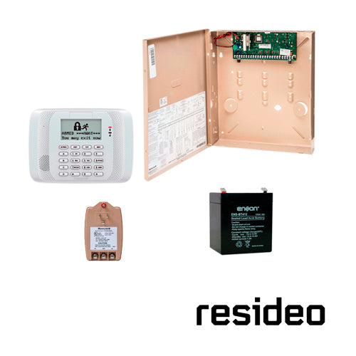 KIT INTRUSION INALÁMBRICO RESIDEO V48T62RFBT CON PANEL VISTA48LA/ 1 TECLADO 6162RF / 1 TRANSFORMADOR 1361GT/ 1 BATERIA ENS-BT412 **MAS VENDIDO**