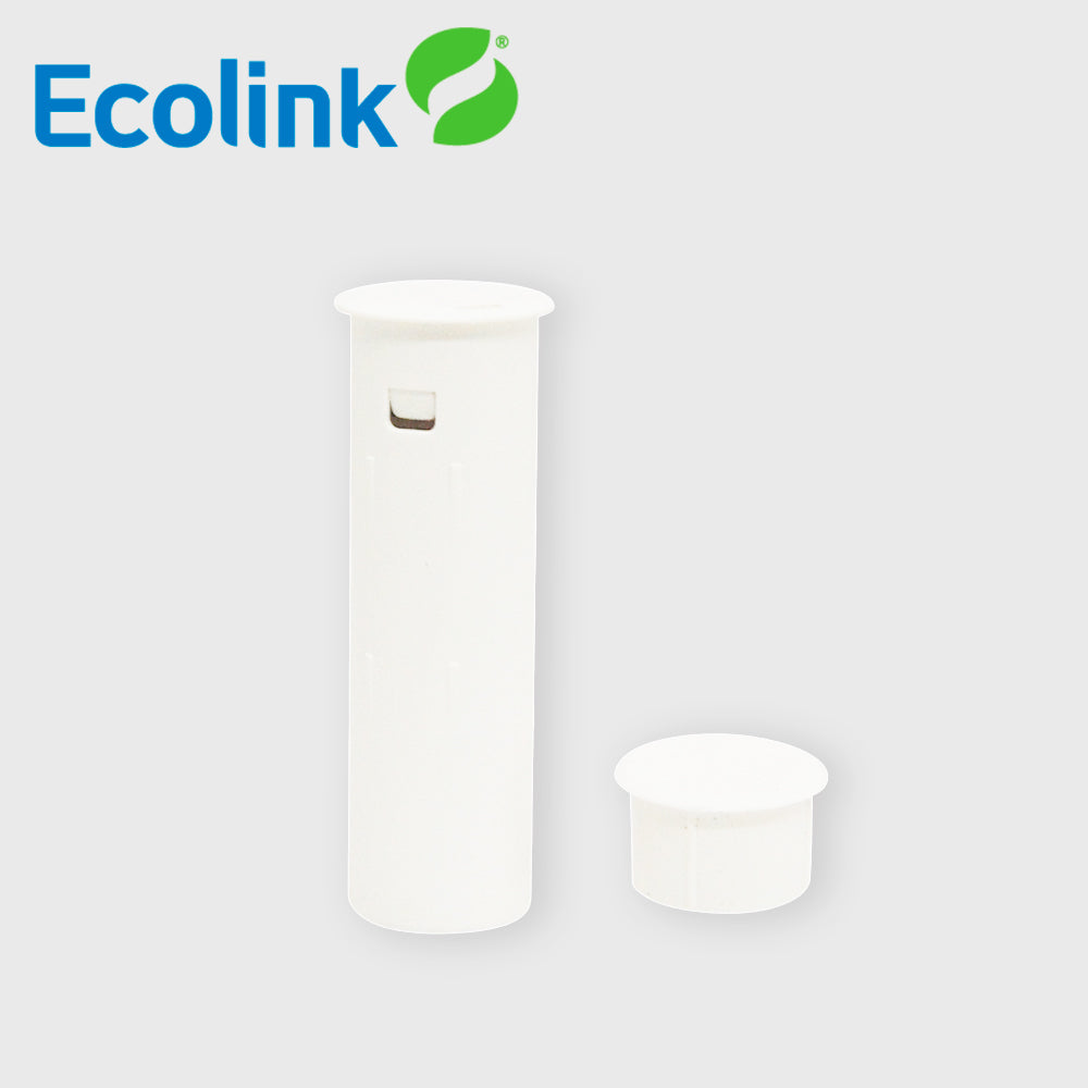 SENSOR MAGNÉTICO EMPOTRABLE EN PUERTA/VENTANA INALAMBRICO ECOLINK WST-222 FRECUENCIA 345 MHZ COMPATIBLE CON PANELES L7000LA L5210LA VISTA48LA y VISTA21IP / BATERIA INCLUIDA
