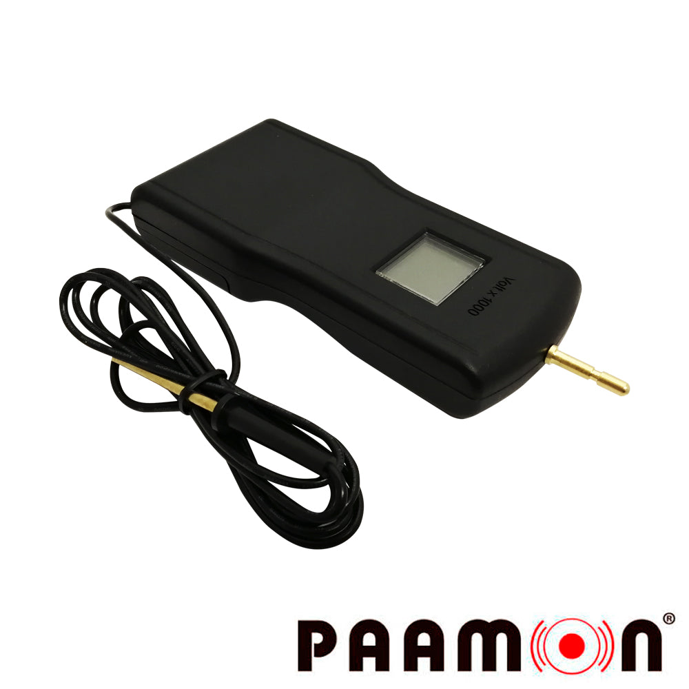 MEDIDOR DE VOLTAJE PARA CERCA ELECTRIFICADA PAAMON PAM-VOLT RANGO DE MEDICIÓN DE 200 A 15000 VOLTS CON PANTALLA LCD REQUIERE PILA DE 9V (NO INCLUIDA)