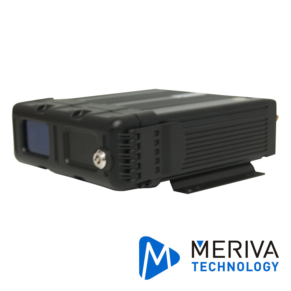 DVR MOVIL AHD MERIVA TECHNOLOGY MM1N-G4 HÍBRIDO / 4CH AHD / 1CH IP / 1080P / MÓDULO GPS / MÓDULO 3G 4G / SOPORTA TARJETA SD CLASE 10 / CONECTORES DIN DE AVIACIÓN 4 PINES Y 6 PINES / G-SENSOR / COMPATIBLE CON CEIBA2