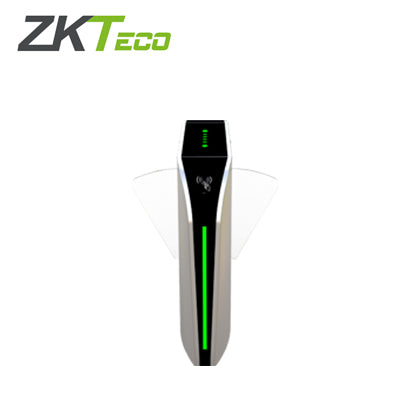 TORNIQUETE ALTO FLUJO TIPO ALETA ACRÍLICO DE MEDIO CUERPO ZKTECO FBL320 BIDIRECCIONAL BAJO CONSUMO ACERO INOXIDABLE SISTEMA HASTA 35 ACCESOS POR MINUTO. LIBERACIÓN SEMIAUTOMATICA EN LA PÉRDIDA DE ENERGÍA **NO INCLUYE LECTORA NI PANEL Y REQUIERE FBL3