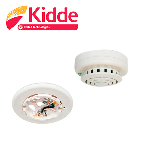 KIT DETECCION TEMPERATURA FIJA INCLUYE DETECTOR DIRECCIONABLE VIGILANT V-HFD TÉRMICO DE TEMPERATURA FIJA ALARMA DE 125 a 140 °F (54 a 60 °C) COMPATIBLE CON LOS PANELES VS1 Y VS4 Y BASE ESTANDAR PARA DETECTORES DIRECCIONABLES VIGILANT B4U