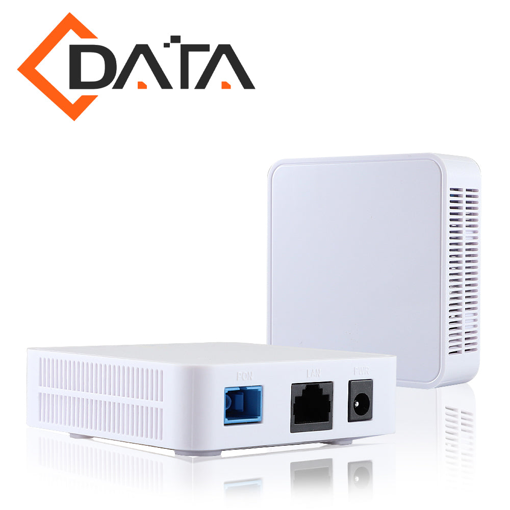 GPON ONT-ONU C-DATA FD511G / 1 PUERTO GPON SC-APC / 1 PUERTO GIGABIT ETHERNET / ALIMENTACIÓN 12VDC / DOWNSTREAM 2.48GBPS / UPSTREAM 1.24GBPS / HOGAR Y OFICINA (PARA ESCRITORIO).