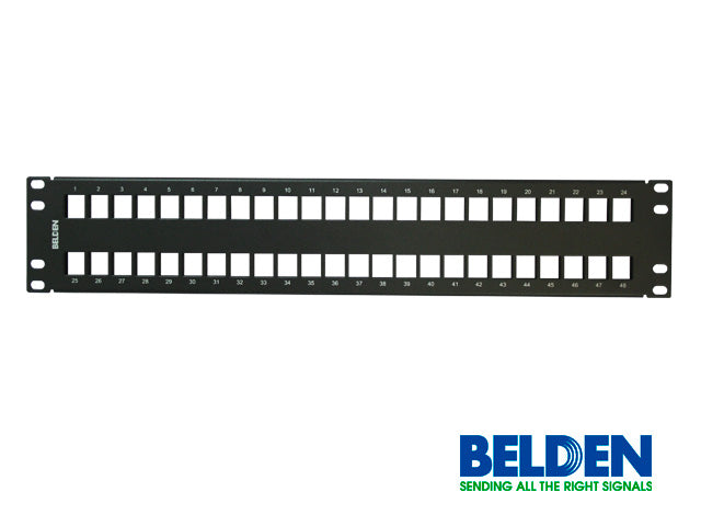 PATCH PANEL MODULAR BELDEN AX103115 CAT6/6A 48ESPACIOS 2UR