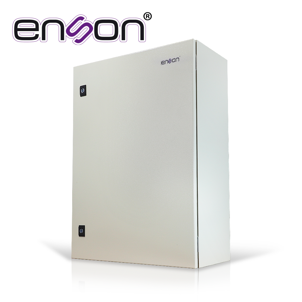 GABINETE TIPO NEMA ENSON ENS-NEMA752 DE METAL 700X500X250MM IP66 / IK10 / NEMA4 IDEAL PARA INSTALACION Y RESGUARDO DE EQUIPOS ELECTRONICOS EN INTEMPERIE