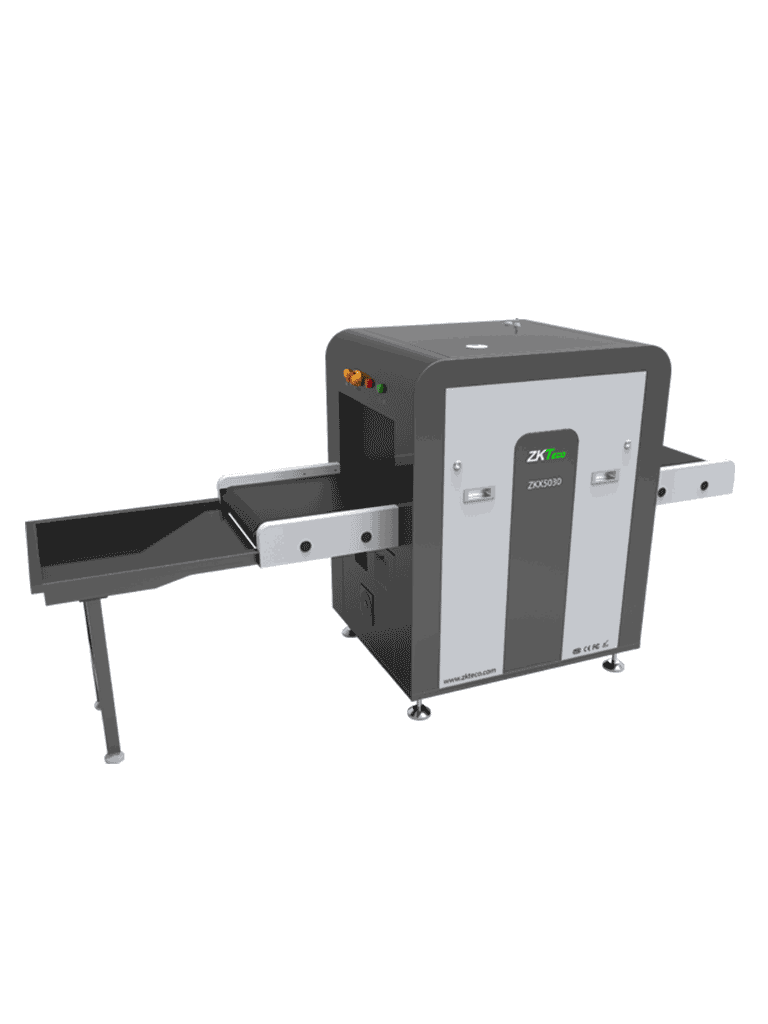 ZKTECO ZKX5030C - Máquina de Rayos X para equipaje / Energía Doble / Túnel de 50 x 30 cm / Capacitación en Sitio Incluida