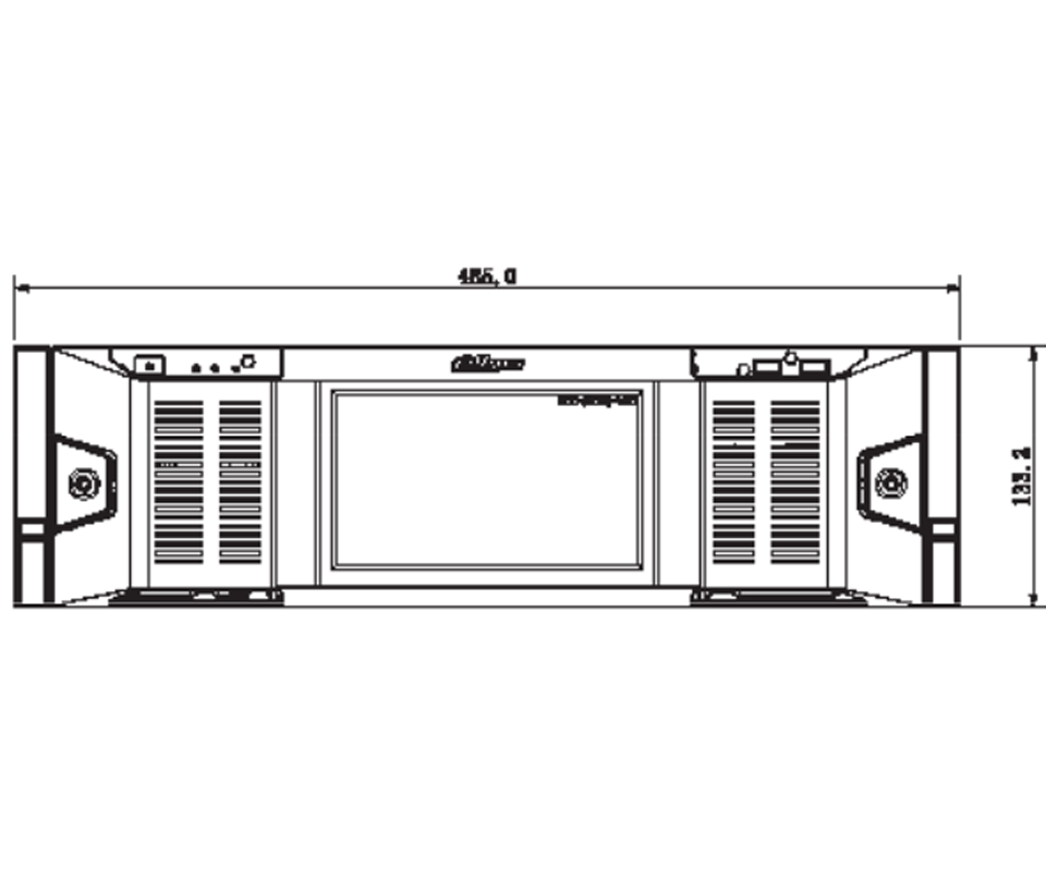 DAHUA DSS7016DR-S2- Servidor de Administración de Dispositivos compatible con Software DSS Pro y dispositivos Dahua. Ofrece una capacidad de 600Mbps y cuenta con 15 bahías SATA Hot Plug. Soporta RAID para una gestión avanzada y segura de dispositivo