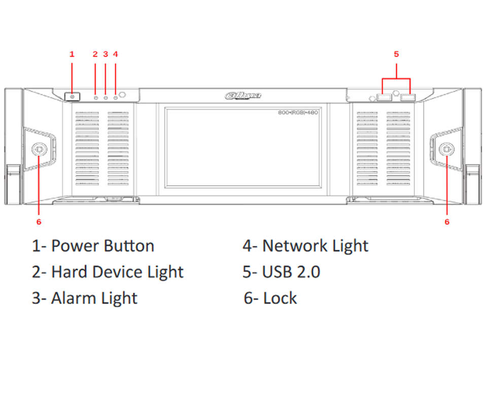 DAHUA DSS7016DR-S2- Servidor de Administración de Dispositivos compatible con Software DSS Pro y dispositivos Dahua. Ofrece una capacidad de 600Mbps y cuenta con 15 bahías SATA Hot Plug. Soporta RAID para una gestión avanzada y segura de dispositivo