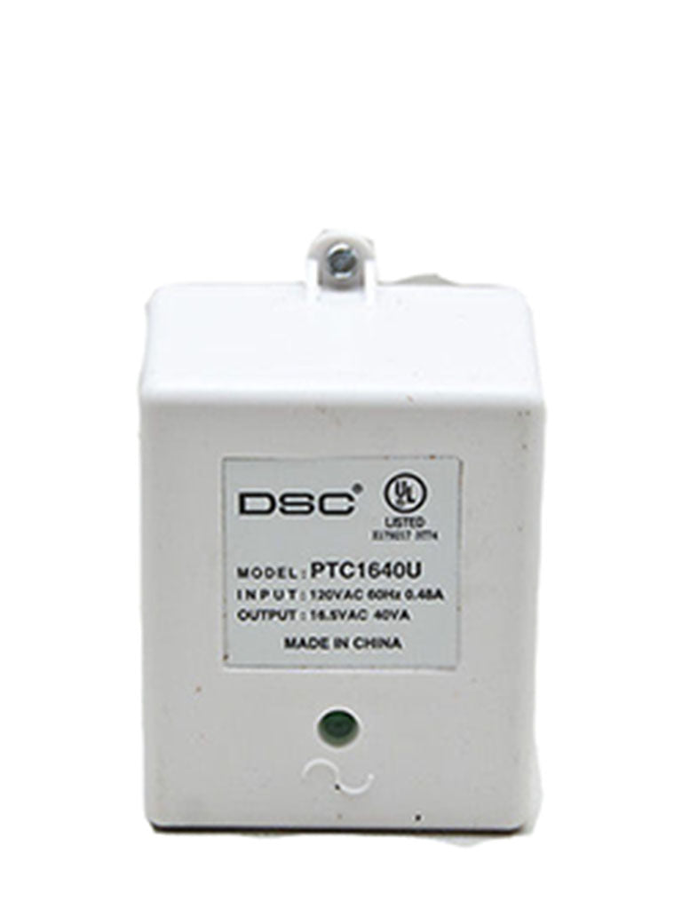 DSC PTC1640U - Transformador 16VCA / 40VA   Fusible Interno para paneles y módulos de NEO  Power Series y Maxsys
