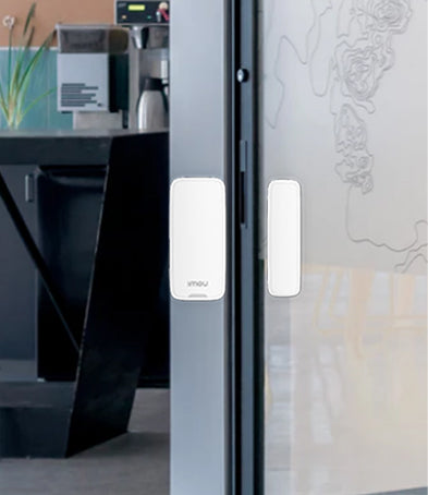 IMOU DOOR CONTACT (ARD311-SW-imou) - Contacto Magnetico Inalambrico detecta la apertura de puertas y ventanas en un rango de 25-45 mm. Con un indicador LED y frecuencia de 433 MHz mejora la seguridad del hogar. #Seguridad #MCI2