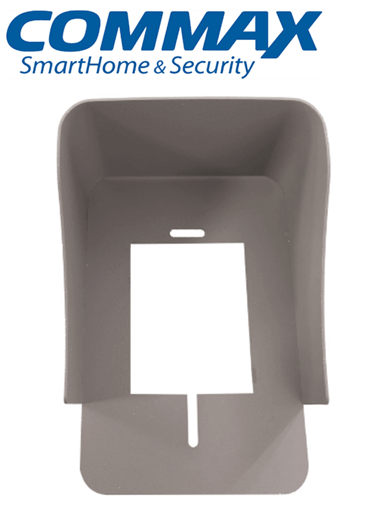 COMMAX RSDRC41CS - Cubierta metálica de protección contra el sol y lluvia  compatible con frentes de calle DRC4Y y DRC40K