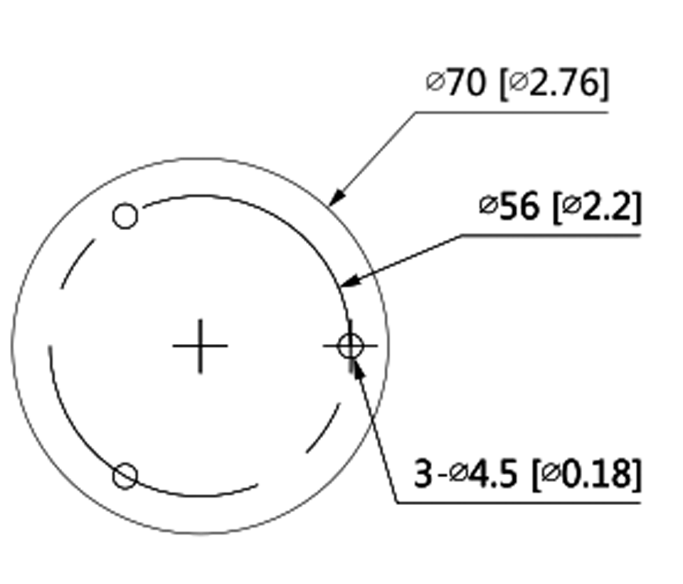 DAHUA HAC-HFW1209C-LED - Cámara Bullet Full Color 1080p/ Lente de 2.8 mm/ 106 Grados de Apertura/ Luz Blanca de 20 Mts/ DWDR/ Starlight/ IP67/ Soporta CVI/AHD y CVBS/
