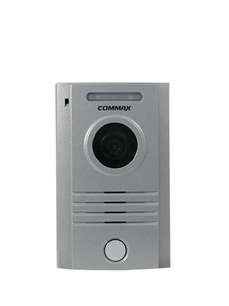 COMMAX DRC40KRS - Paquete de frente de calle modelo DRC40K y cubierta de metal para mayor protección contra la luz del sol y la lluvia