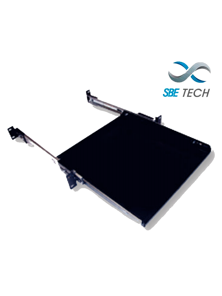 SBETECH SBE-CDES60 - Charola deslizable para gabinete de 60.0 cm de profundidad x 19" (48.26 cm ) 1 UR