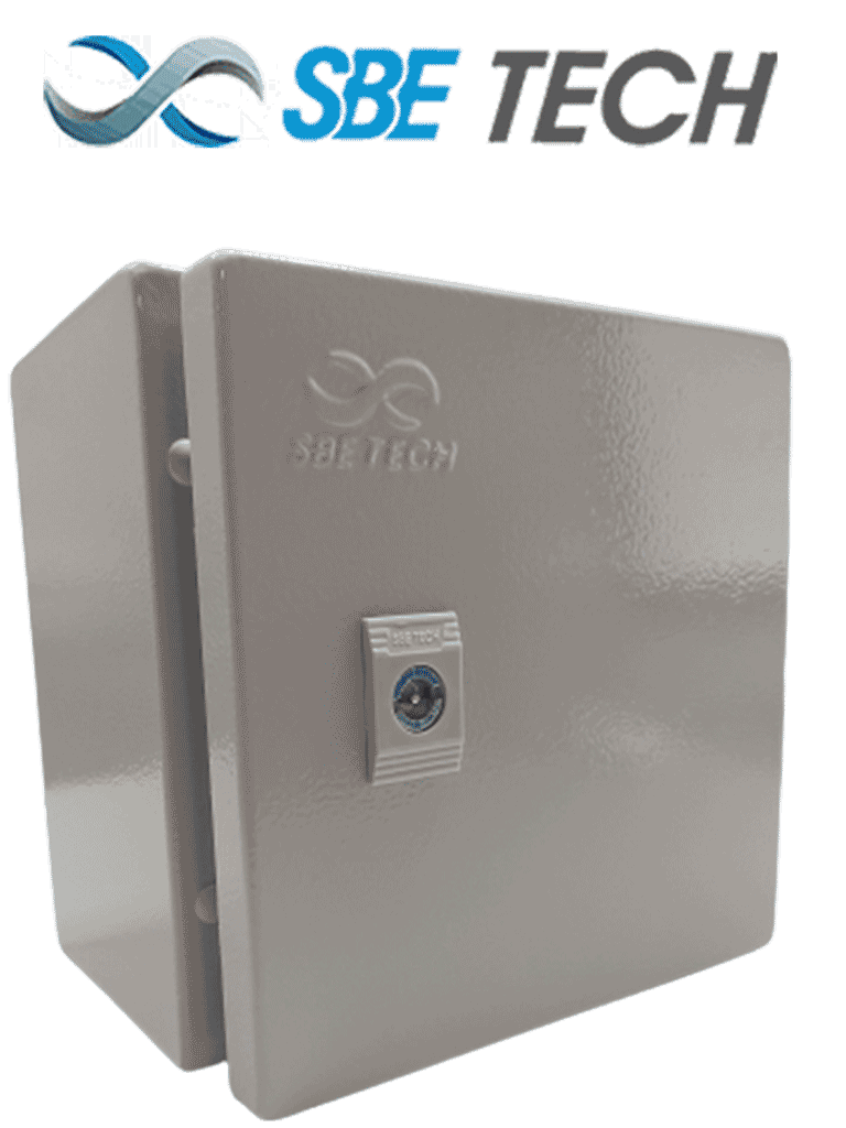 SBE TECH SBE-302515 Gabinete metálico / Alto 30.0 cm / Ancho 25.0 cm / Profundidad 15.0 cm grado IP 65 NEMA 4