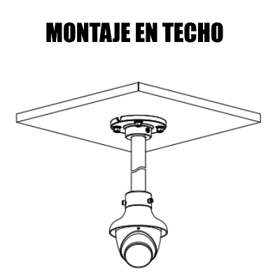 DAHUA HAC-HDW1801EM-A-36 - Cámara Domo 4k/ 8 Megapíxeles/ Metálica/ Microfono Integrado/ Lente de 3.6 mm/ IR de 50 Metros/ WDR Real de 120 dB/ IP67/ Soporta: CVI/CVBS/AHD/TVI/