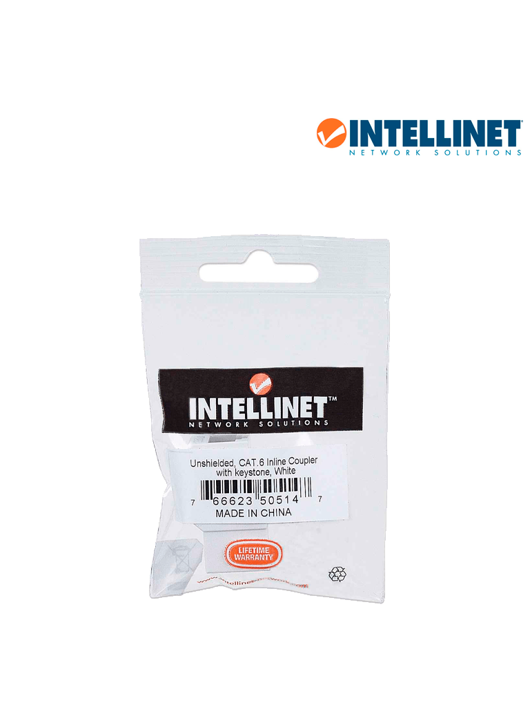 INTELLINET 505147 - Cople CAT 6 / Keystone / Blanco