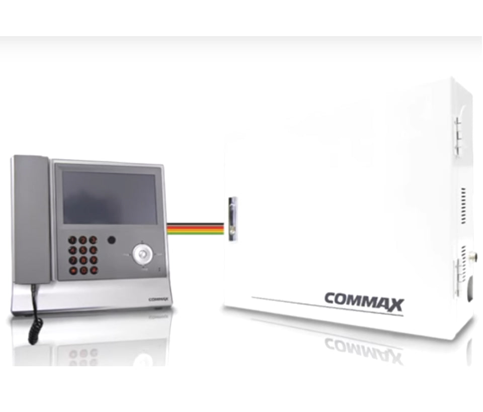 COMMAX JNSPSM - Unidad Central para Sistema de Llamado de Enfermería con Salida de Voltaje 24VDC y Soporte para 32 Subestaciones JNS-4CS y un JNS-70MN