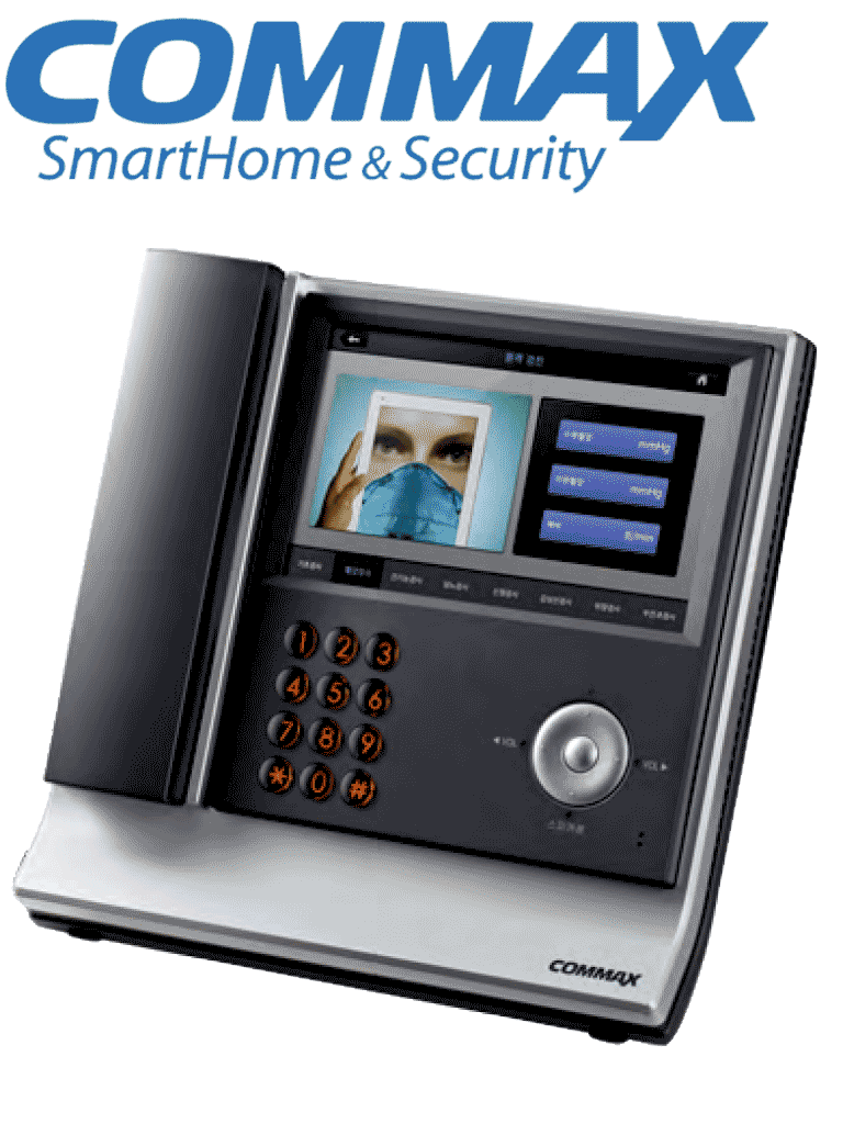 COMMAX JNS70MN - Unidad de intercomunicación por voz para sistema de llamado de enfermería / Identificación de habitación y número de cama / Interconexión con JNSPSM a 4 hilos