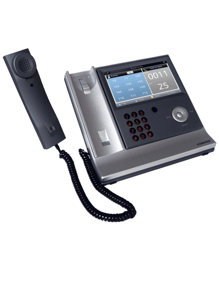 COMMAX JNS70MN - Unidad de intercomunicación por voz para sistema de llamado de enfermería / Identificación de habitación y número de cama / Interconexión con JNSPSM a 4 hilos