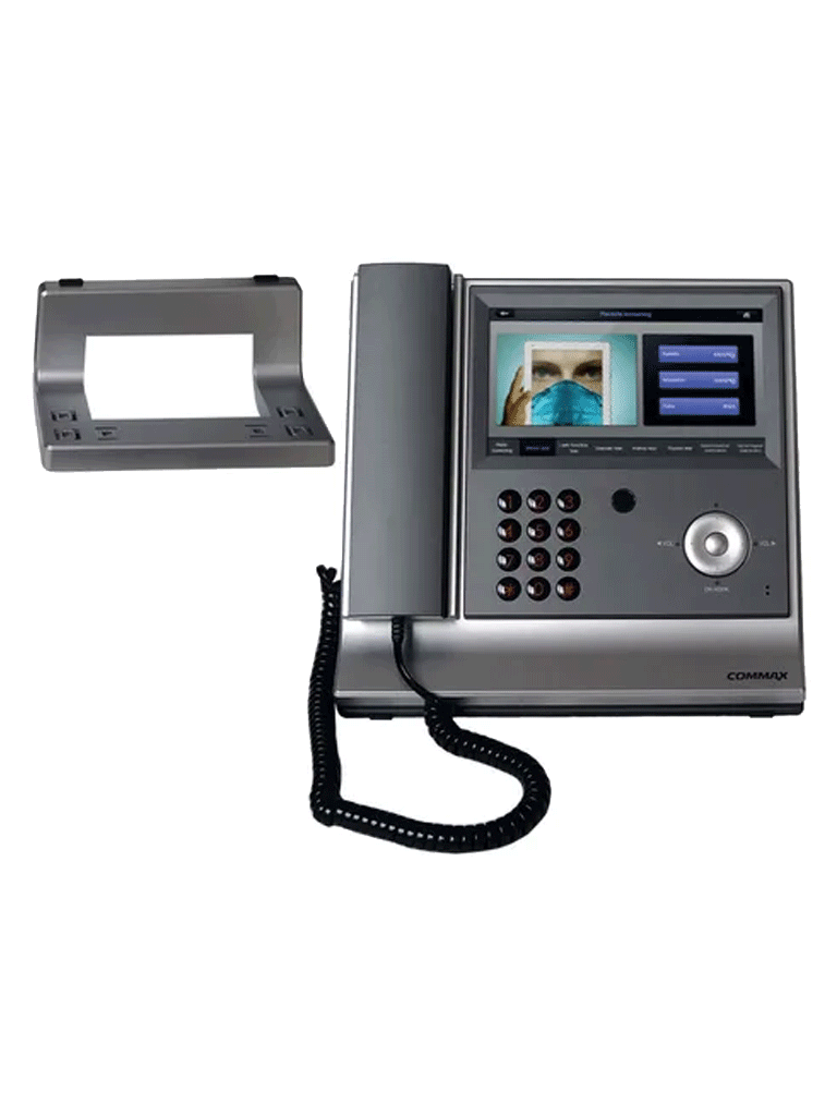 COMMAX JNS70MN - Unidad de intercomunicación por voz para sistema de llamado de enfermería / Identificación de habitación y número de cama / Interconexión con JNSPSM a 4 hilos