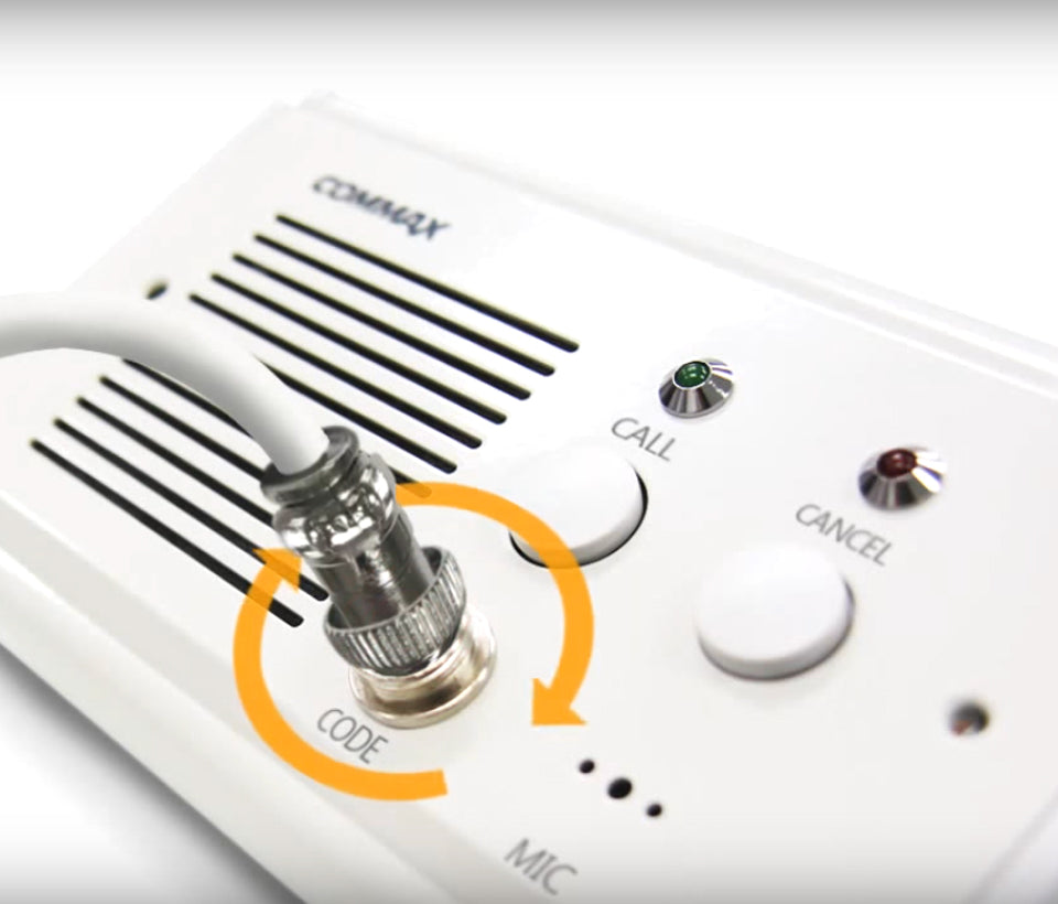 COMMAX CC200 - Botón pulsador de solicitud de asistencia medica para sistema de llamado de enfermería / Compatible solo con JNS4CS por conexión directa