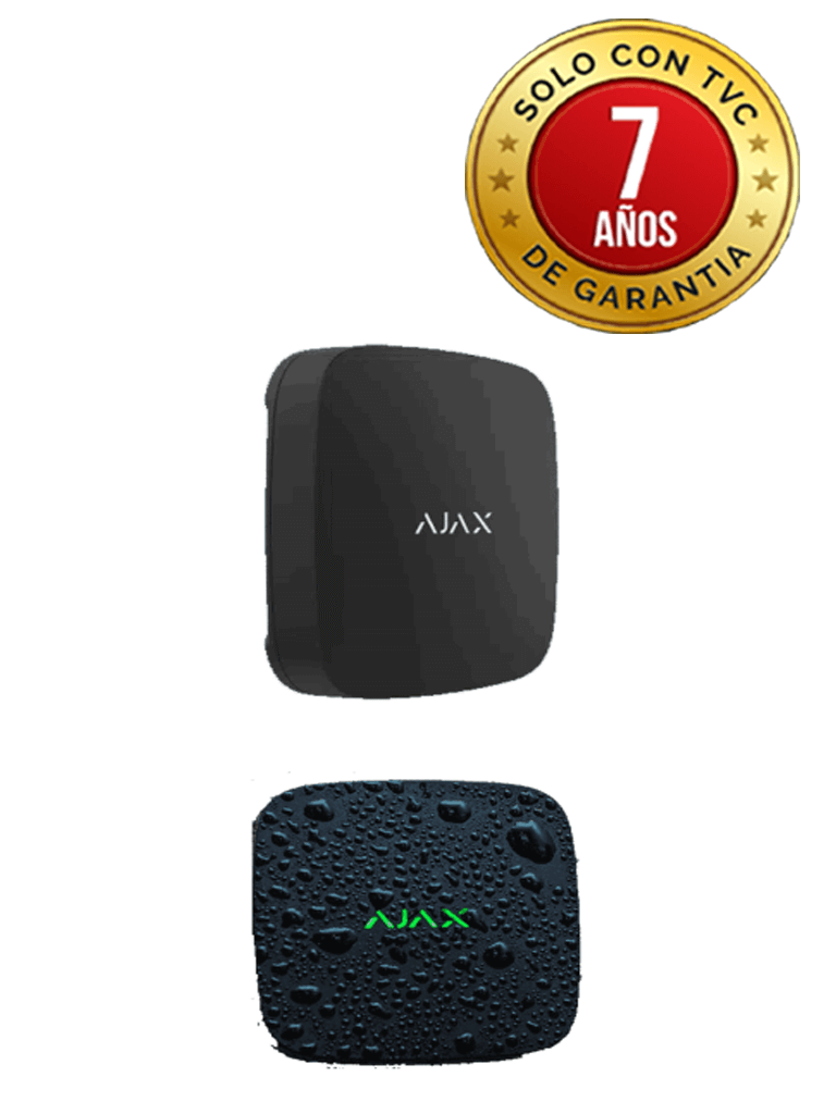 AJAX LeaksProtect B - Detector de inundaciones Inalámbrico. Color Negro (28297.08.BL3) #FDI