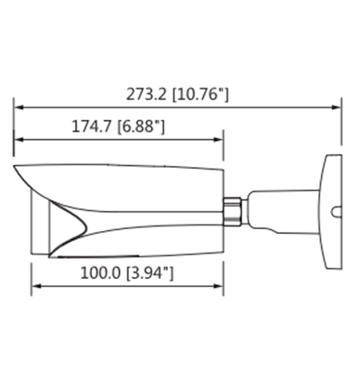 DAHUA IPC-HFW5442EN-ZE-Cámara IP Bullet Resolución de 4 MP lente motorizado 2.7-12mm(ángulo 114°-47°)IR 60 m IA WizMind detección facial protección perimetral conteo de personas Starlight ePoE WDR 140 dB IK10 y E/S alarma/audio #MDIP #IMD