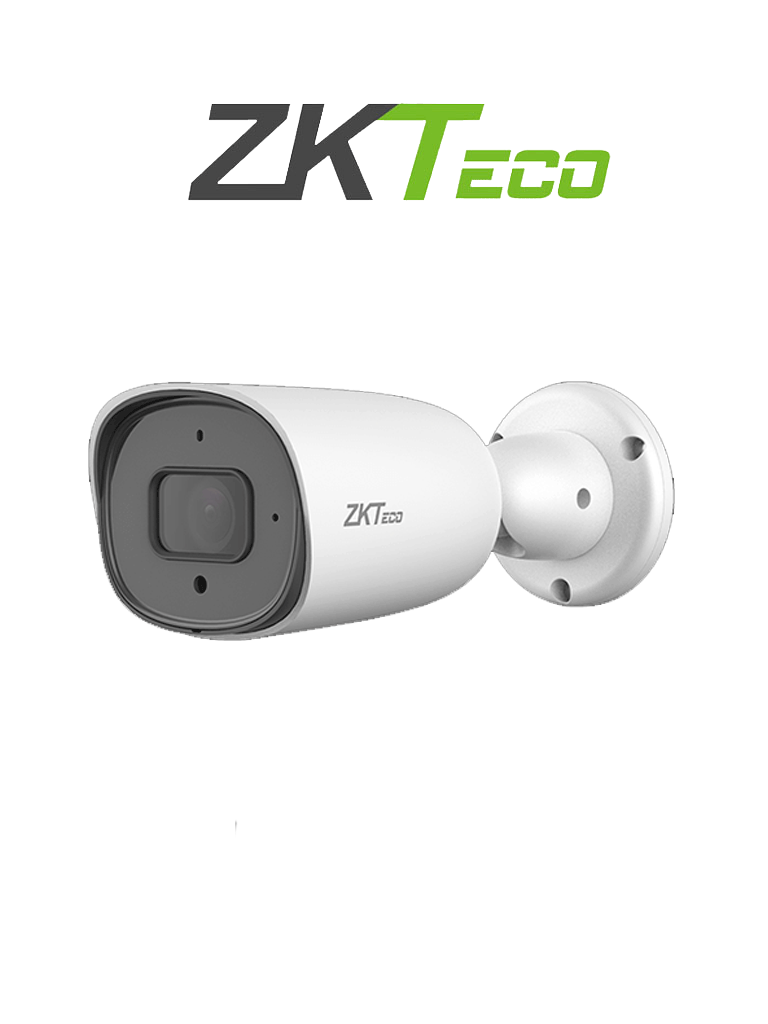 ZKTECO BS855P22CS7MI - Cámara IP Bullet 5 Megapíxeles / Compresión H.265 / Lente 3.6 mm / Alcance IR 30 mts / Detección Facial / Micrófono Integrado / Carcasa metálica / PoE / IP67 / P2P / ONVIF Profile S