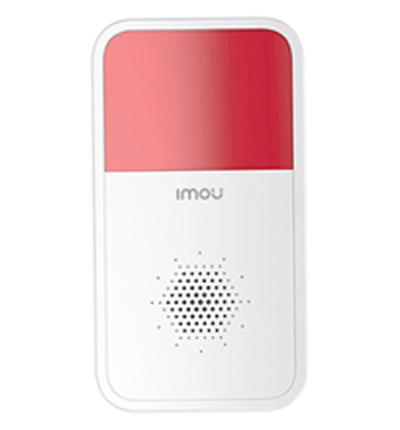 IMOU ALARMKIT1 - Paquete de Alarma con Ranger IQ/ Camara de 2MP con Inteligencia Artificial y Conexión Inteligente de Detectores de Alarma/ Sirena Inalambrica/ PIR Inalambrico/ Contacto Magnetico Inalambrico y Control Remoto Inalambrico