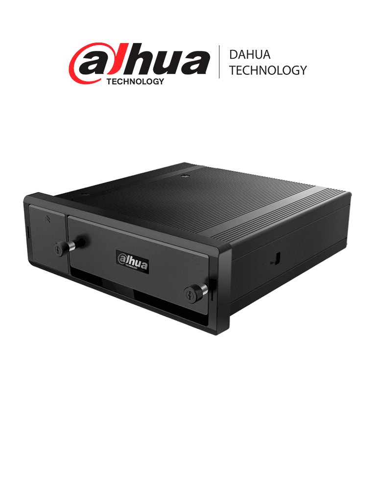DAHUA DHI-MXVR4104-GFWI - DVR móvil de 4 canales HDCVI 1080p + 4 canales IP H.265 GPS 4G P2P WiFi soporta 1 HDD de 2.5" y 1 tarjeta SD compatible con HDCVI AHD TVI CVBS IP.