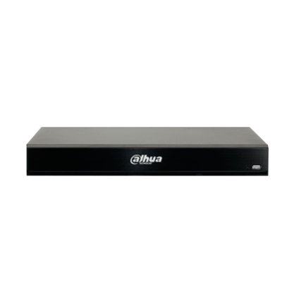 DAHUA DHI-NVR5216-8P-I/L - NVR de 16 Canales 4k/ WizMind/ 8 Puertos PoE/ H.265+/ 4 Canales de Reconocimiento Facial/ 20 Bases de Datos de Rostros/ 2 Bahías de Discos Duros/ Rendimiento de 320 Mbps/ 4&2 E&S de Alarmas