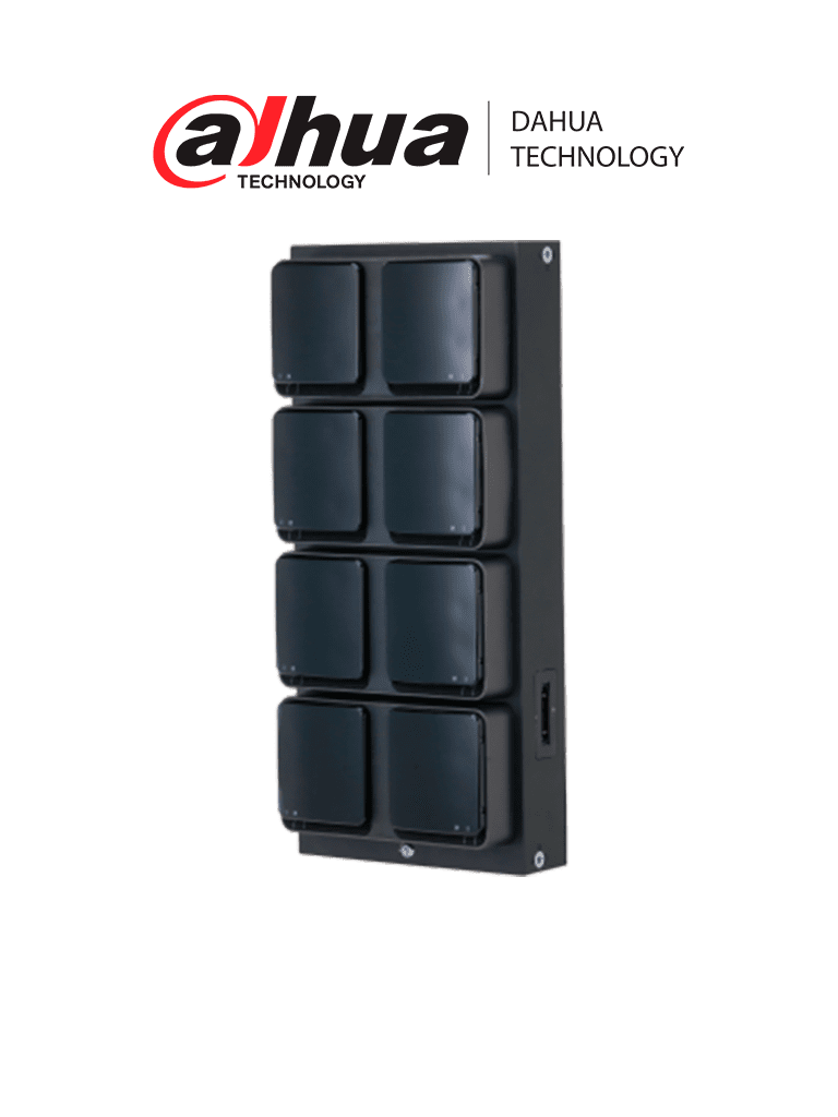 DAHUA EEC300D8-N1 - Estación de Recolección de Datos y Carga para MPT220 y MPT210/ 8 Bases para Conectar Dispositivos por USB/ Cerradura Electronica para Cada Base/ Cerradura Mecanica/ Ancho de Banda de 128 Mbps para Descarga/ Indicadores Led/