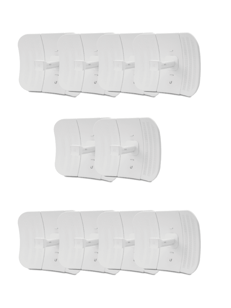 Kit de 10 UBIQUITI LiteBeam M5 LBE-M5-23 - Radio (CPE) airMAX M5/ 5 GHz (5150 - 5875 MHz)/ Antena Integrada de 23 dBi