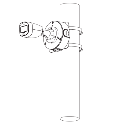 DAHUA HAC-HFW1209CN-A-LED - Cámara Bullet Full Color 1080p/ Lente de 2.8 mm/ 106 Grados de Apertura/ Micrófono Integrado/ Luz Blanca de 20 Mts/ DWDR/ Starlight/ IP67/ Soporta CVI/AHD y CVBS