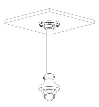 DAHUA IPC-HDW1239T1-A-LED-S5 - Camara IP Domo Full Color 2 Megapixeles/ Lente de 2.8mm/ 110 Grados de Apertura/ Microfono Integrado/ Luz Blanca de 15 Mts/ H.265/ IP67/ PoE/ DWDR/
