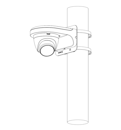 DAHUA HAC-HDW1239TLQN-A-LED - Camara Domo de 2 Megapixeles/ Full Color/ Lente de 2.8 mm/ 107 Grados de Apertura/ WDR Real de 130 dB/ 20 Metros de Iluminación/ Microfono Integrado/ IP67/ Facil Instalación/