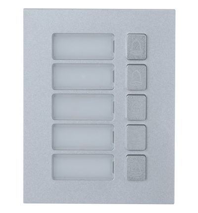 DAHUA PAQ2VTO4202F - Paquete Modular de Frende de Calle para 5 Departamentos/ Incluye Camara de 2 Megapixeles/ Modulo de 5 Botones/ Caja y Panel Frontal/ Apertura Remota/ Notificación APP/ Funcion P2P