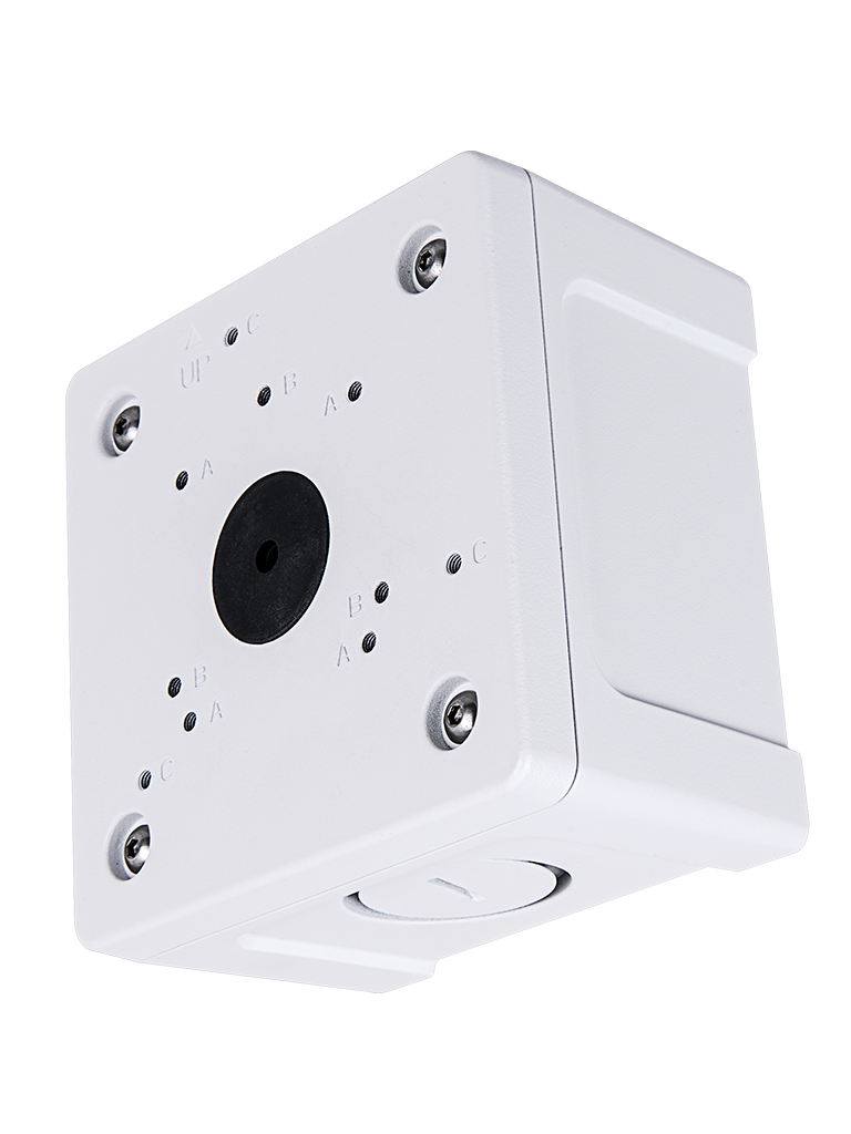 VIVOTEK AM-71C_V02 - Caja de conexiones de exterior para cámaras domo y bullet IP66 color blanco fabricada en aleación de aluminio