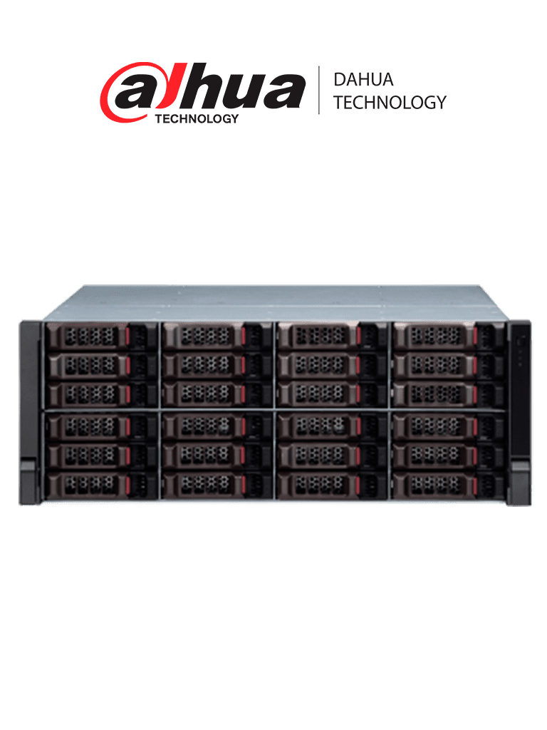 DAHUA EVS5024S-R- Servidor de almacenamiento IP / Rendimiento grabacion 640 Mbps / 24 Bahias / RA ID / Fuente redundante